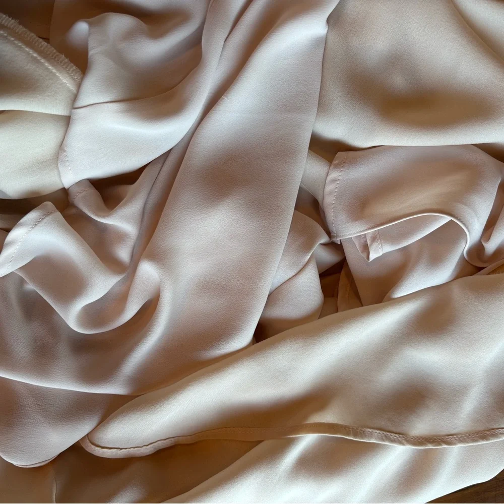 L’Agence Pleated Silk Chiffon Dress - Picture 10 of 10